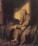 Rembrandt Peale St Paul in Prison France oil painting artist